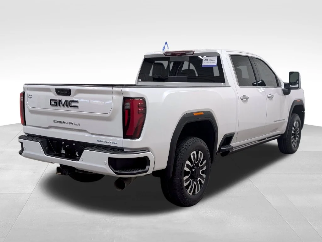 Certified Used 2025 White Frost Tri-Coat GMC Denali Ultimate image 23