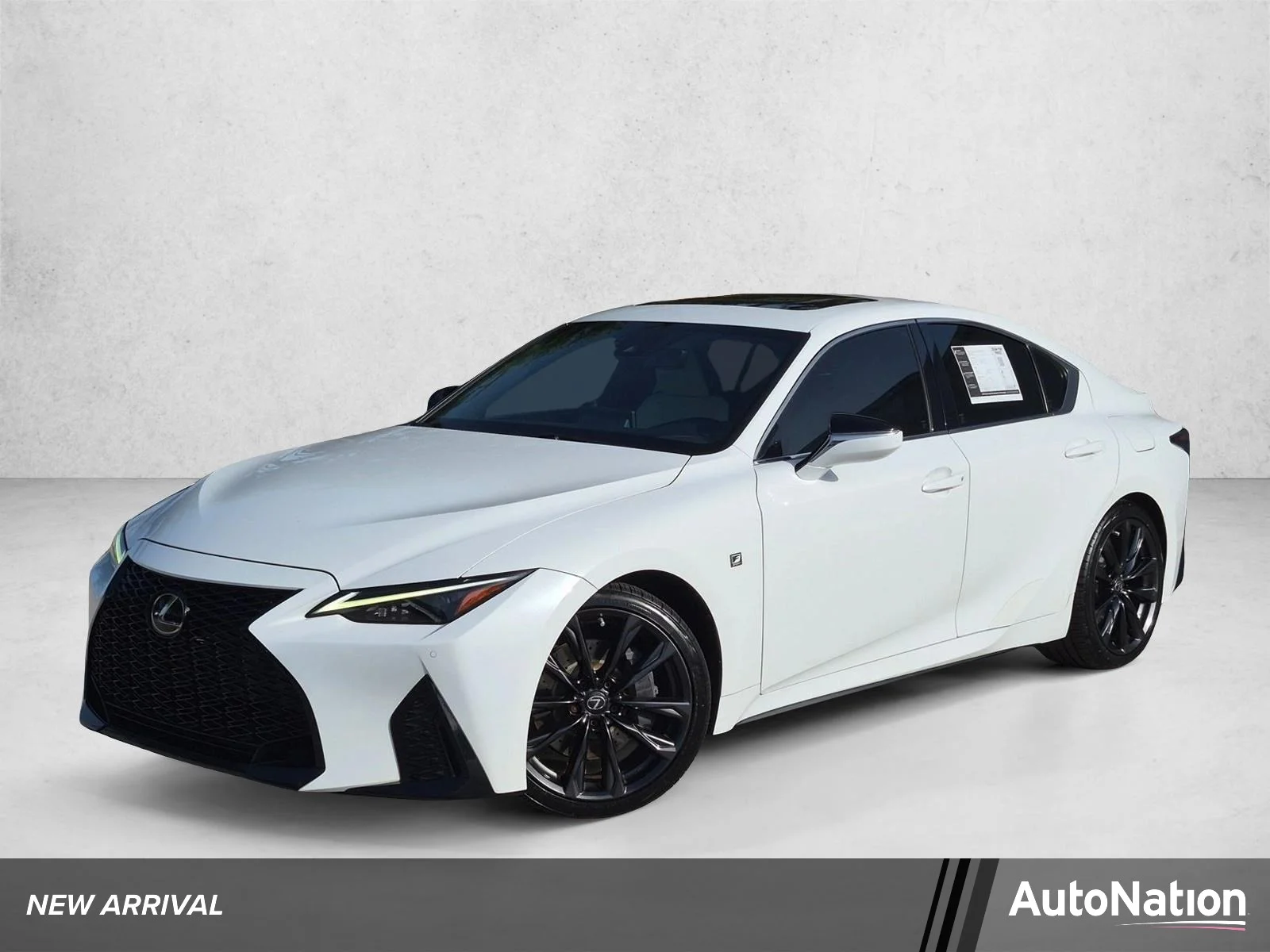 Certified Used 2021 Ultra White Lexus F SPORT image 1