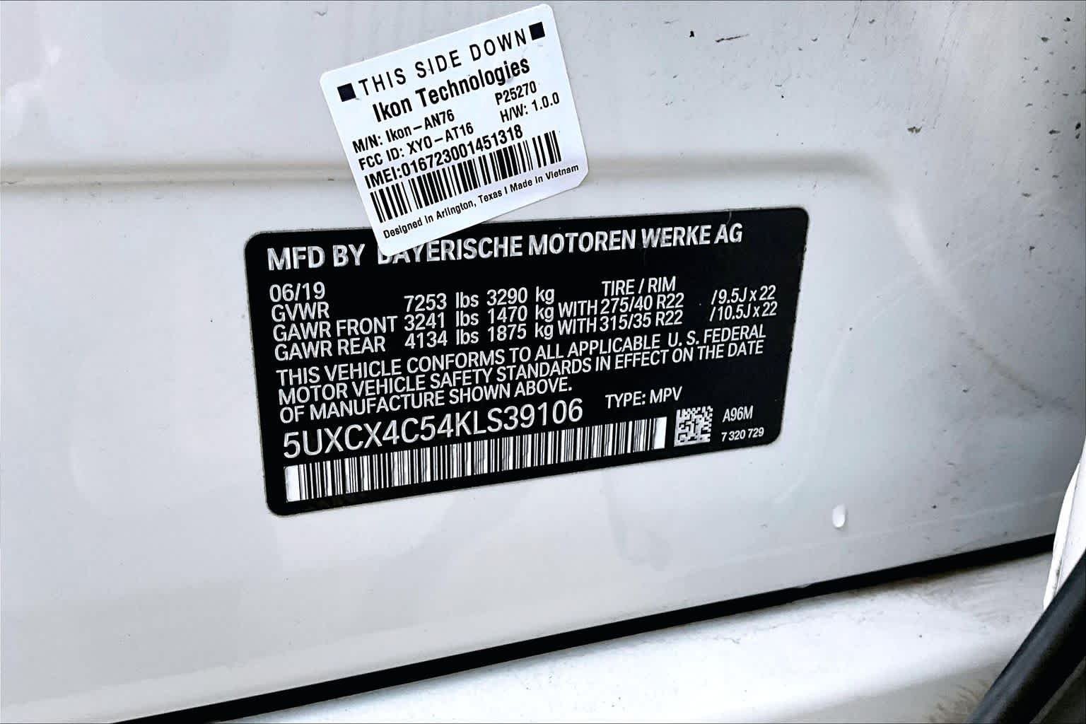 Used 2019 Mineral White Metallic BMW xDrive50i image 31