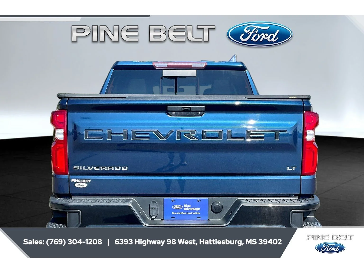 Certified Used 2019 Northsky Blue Metallic Chevrolet LT Trail Boss image 4