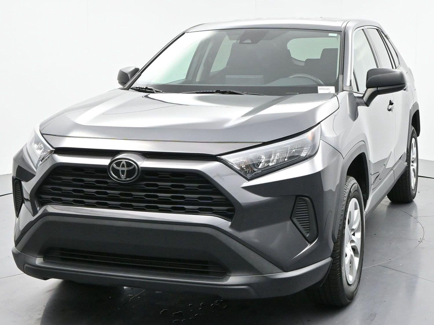 Used 2022 Magnetic Gray Metallic Toyota LE image 3