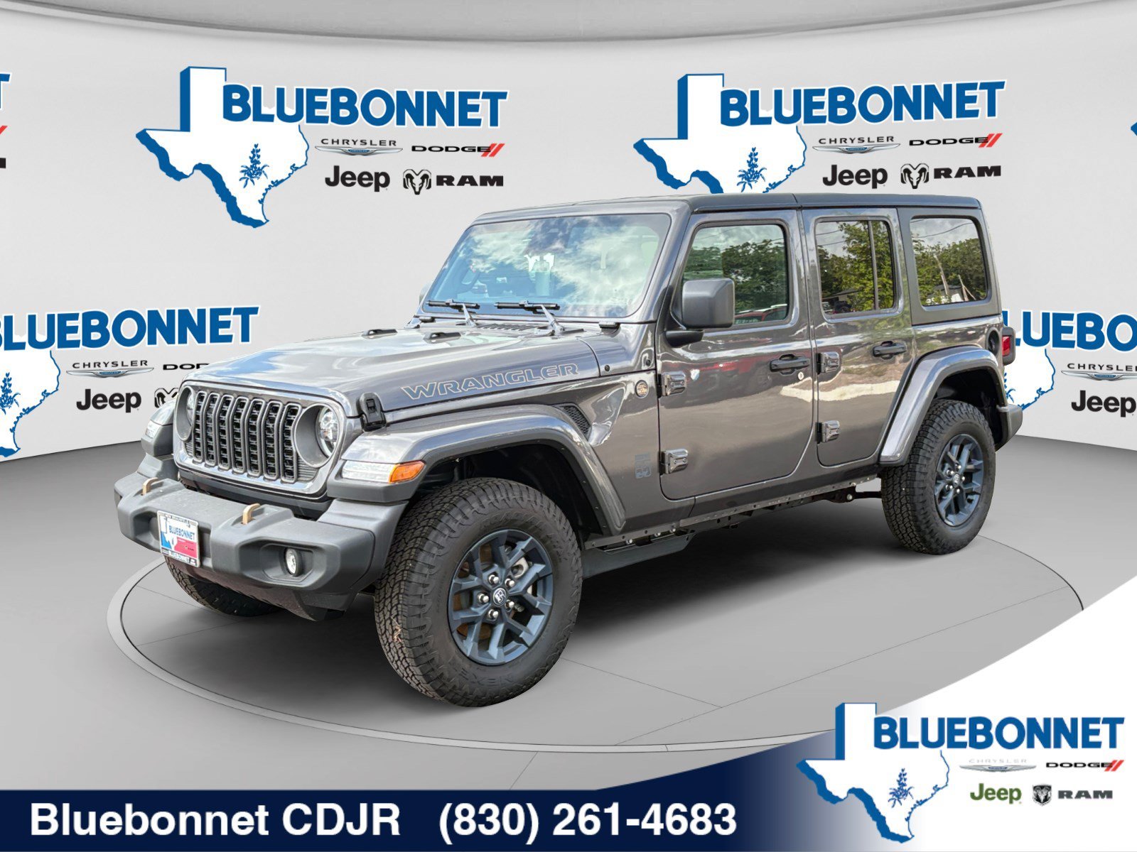 New 2026 Granite Crystal Metallic Clearcoat Jeep 85th Anniversary image 1