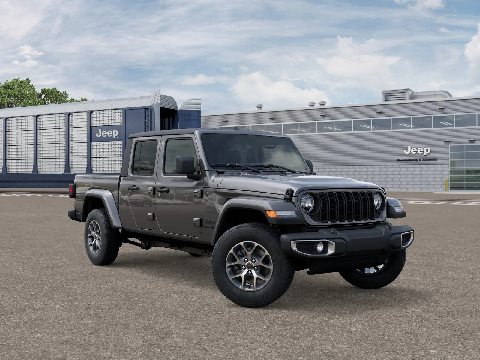New 2027 Granite Crystal Metallic Clearcoat Jeep Sport S image 31