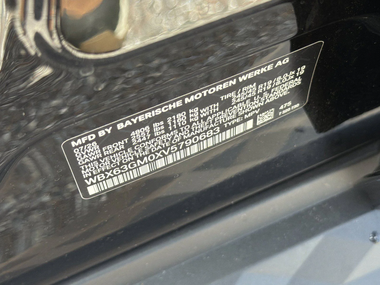 New 2027 Black Sapphire Metallic BMW  image 40