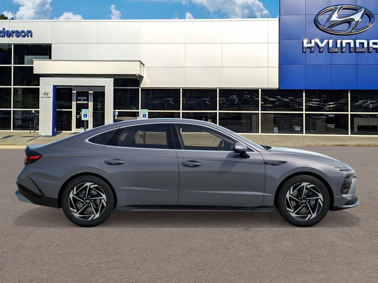 New 2026 Transmission Blue Hyundai SEL Sport image 7
