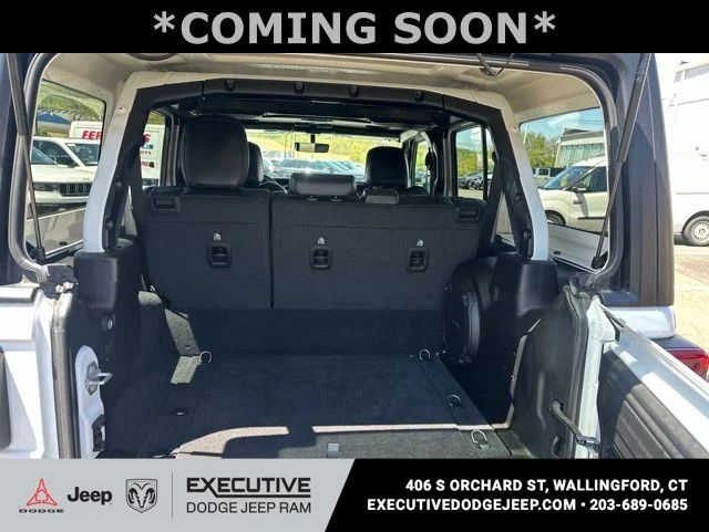 Used 2023 White Jeep Sahara 4xe image 7
