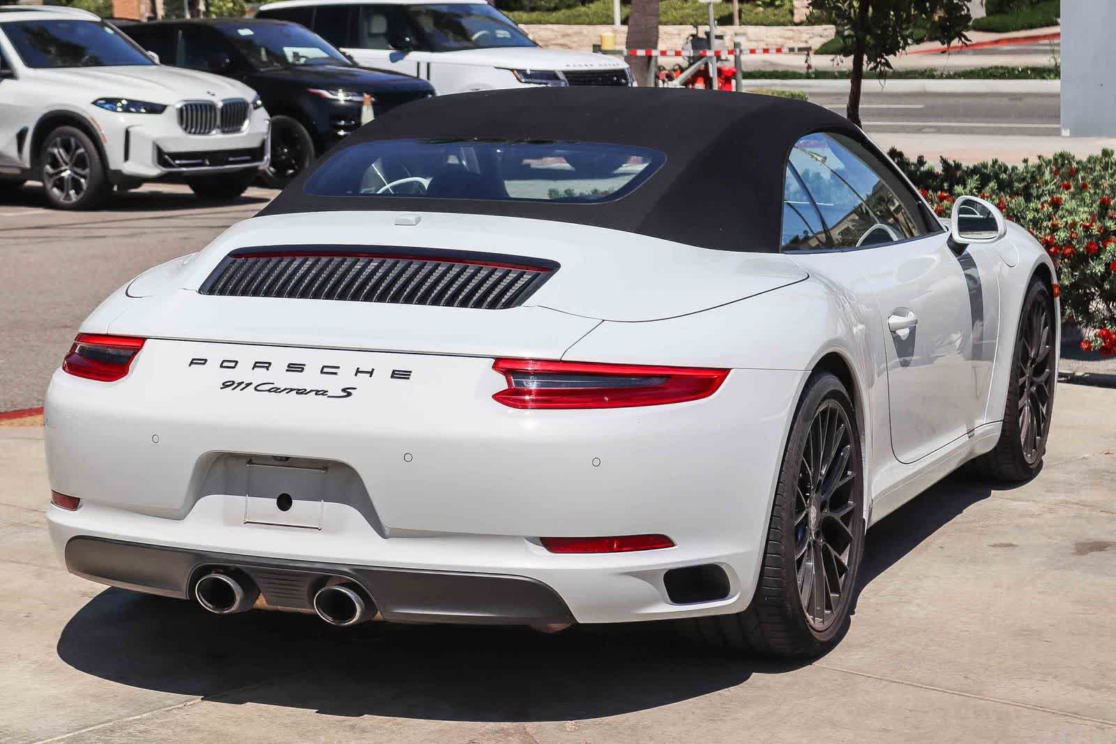 Used 2017 White Porsche Carrera S image 6