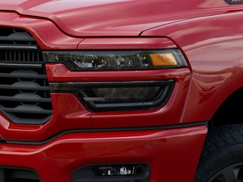 New 2026 Flame Red Clear-Coat Exterior Paint RAM Big Horn image 7
