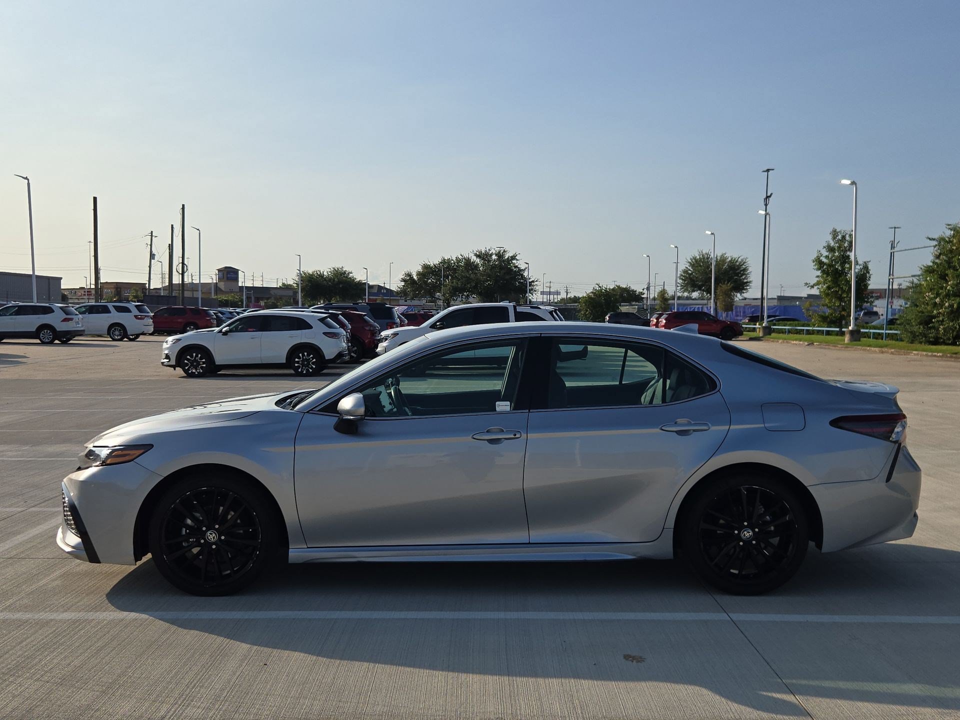 Used 2024 Celestial Silver Metallic Toyota XSE image 6