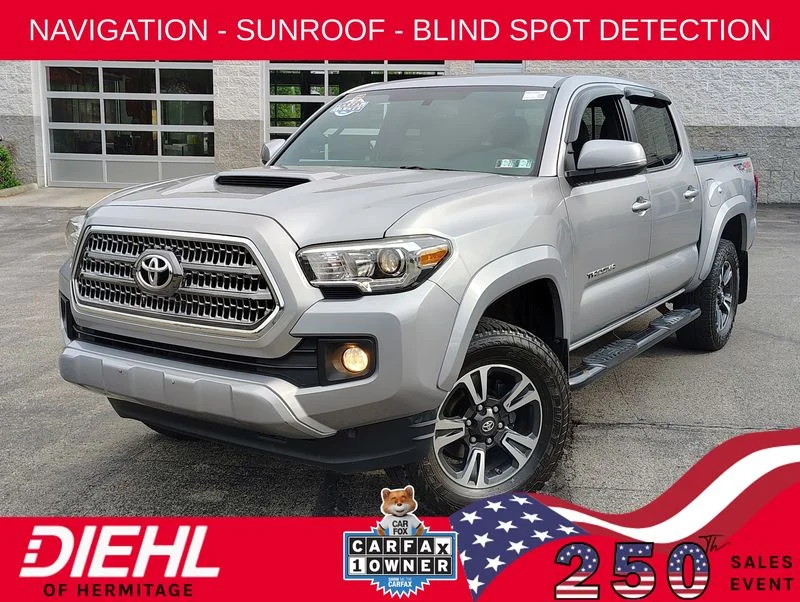 Used 2017 Silver Toyota TRD Sport image 1