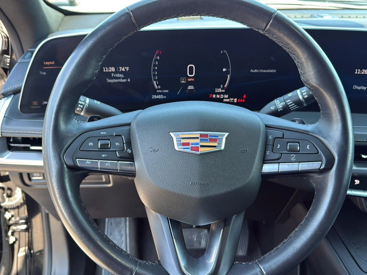 Used 2024 BLACK CADILLAC AWD 4DR PREMIUM LUXURY image 21