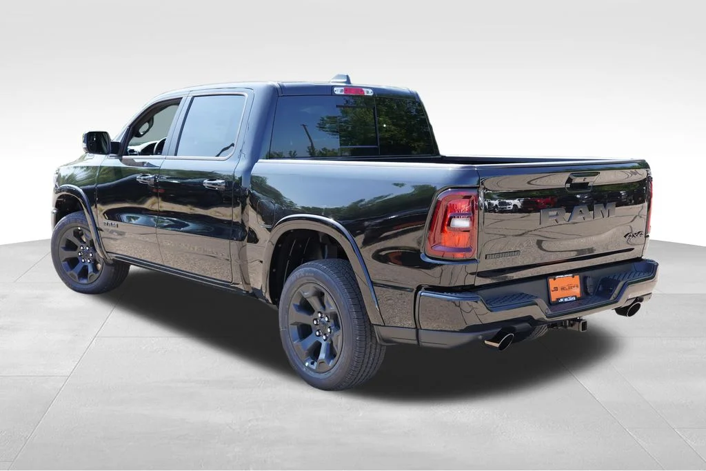 New 2027 Diamond Black Crystal Pearl-Coat Exterior Paint RAM Big Horn image 5