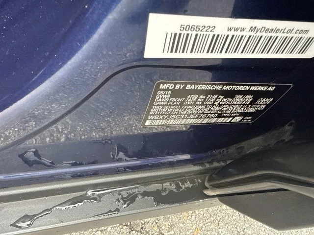 Used 2018 Blue BMW xDrive28i image 21