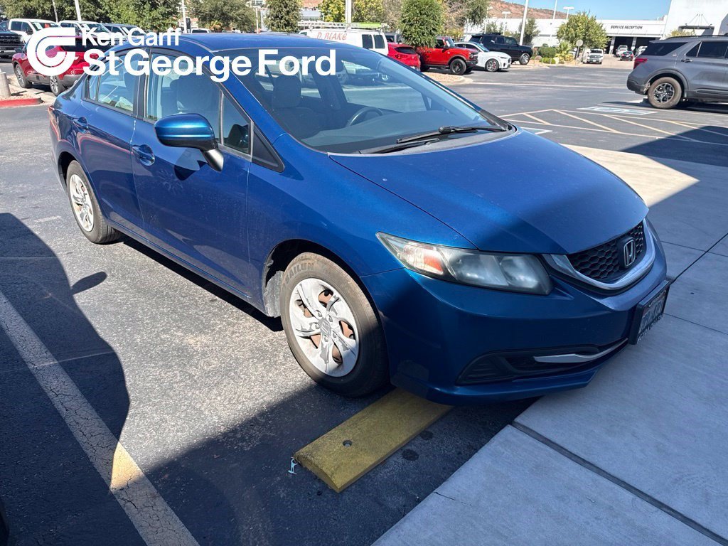 Used 2014 Blue Honda LX image 1