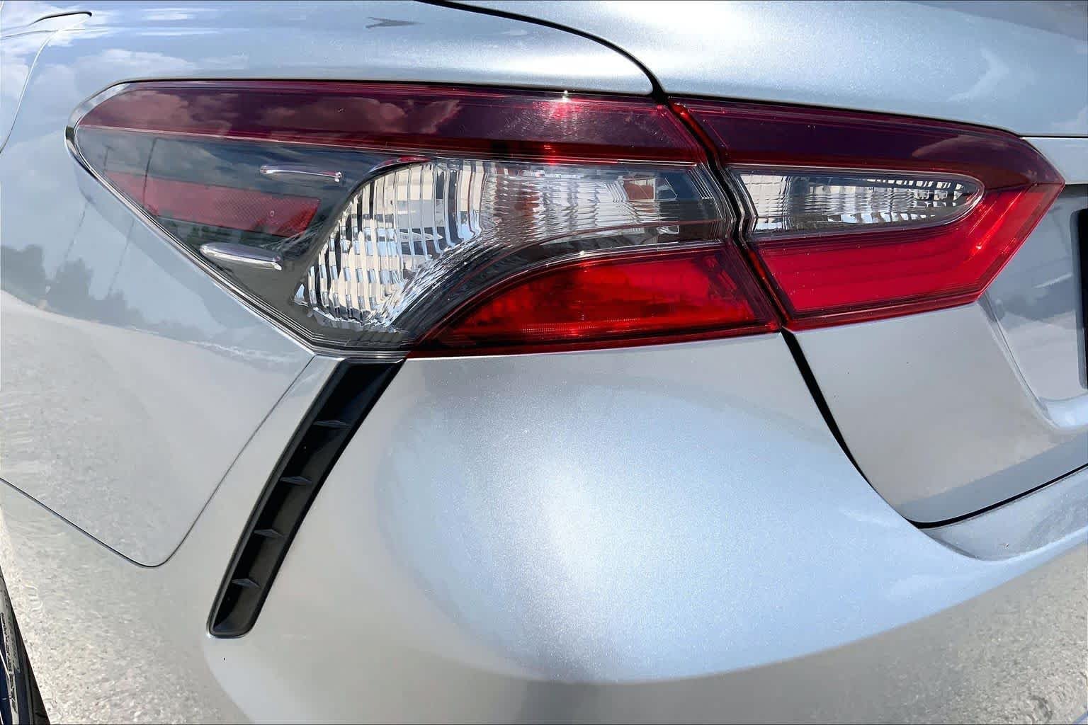 Used 2021 Celestial Silver Metallic Toyota SE image 28