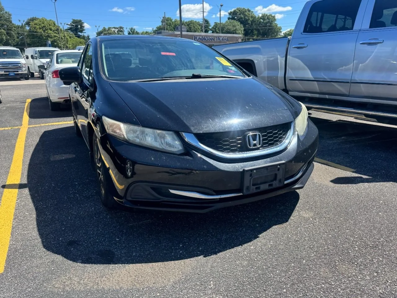 Used 2015 Crystal Black Pearl Honda 4dr CVT EX image 2