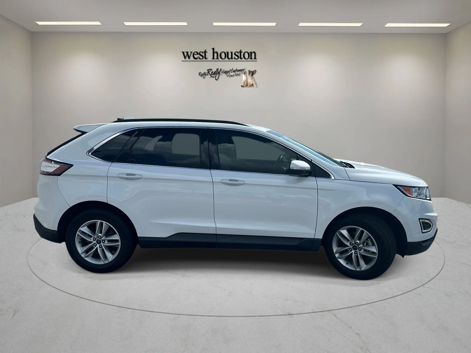 Used 2017 White Ford SEL image 4