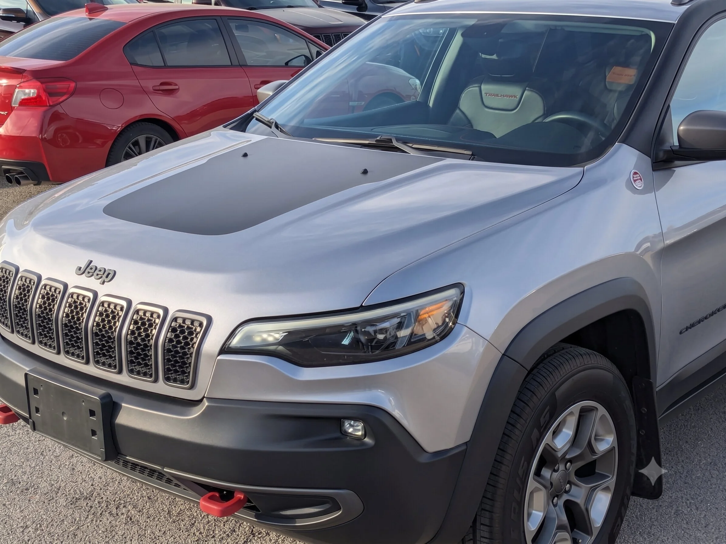 Used 2019 Grey Jeep Trailhawk Elite - Nappa Leather - Command View Sunroof - Trailer Tow - Heated & Cooled Seats image 10