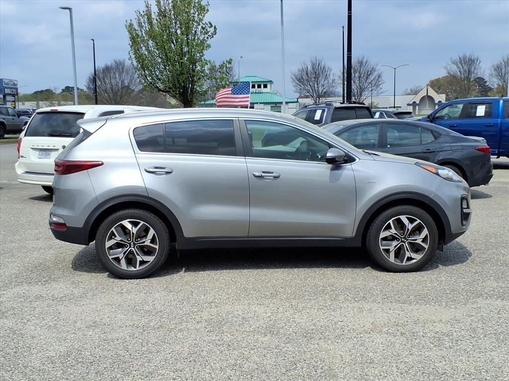 Used 2021 Sparkling Silver Kia EX image 26