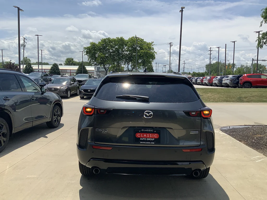 New 2026 Machine Gray Metallic Mazda Premium AWD image 5