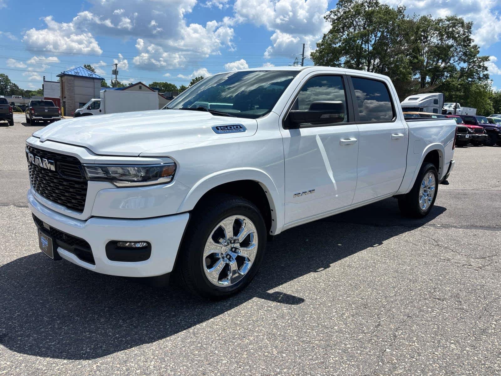 Used 2026 Bright White Clearcoat Ram Big Horn image 7