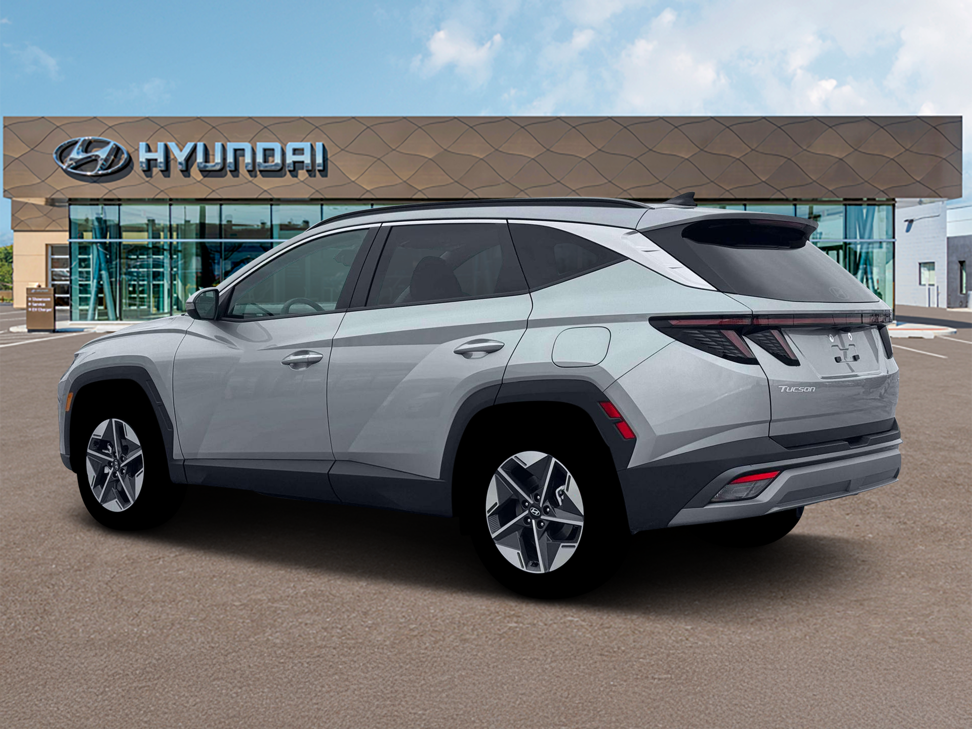 New 2026 Shimmering Silver Hyundai SEL Premium AWD image 4