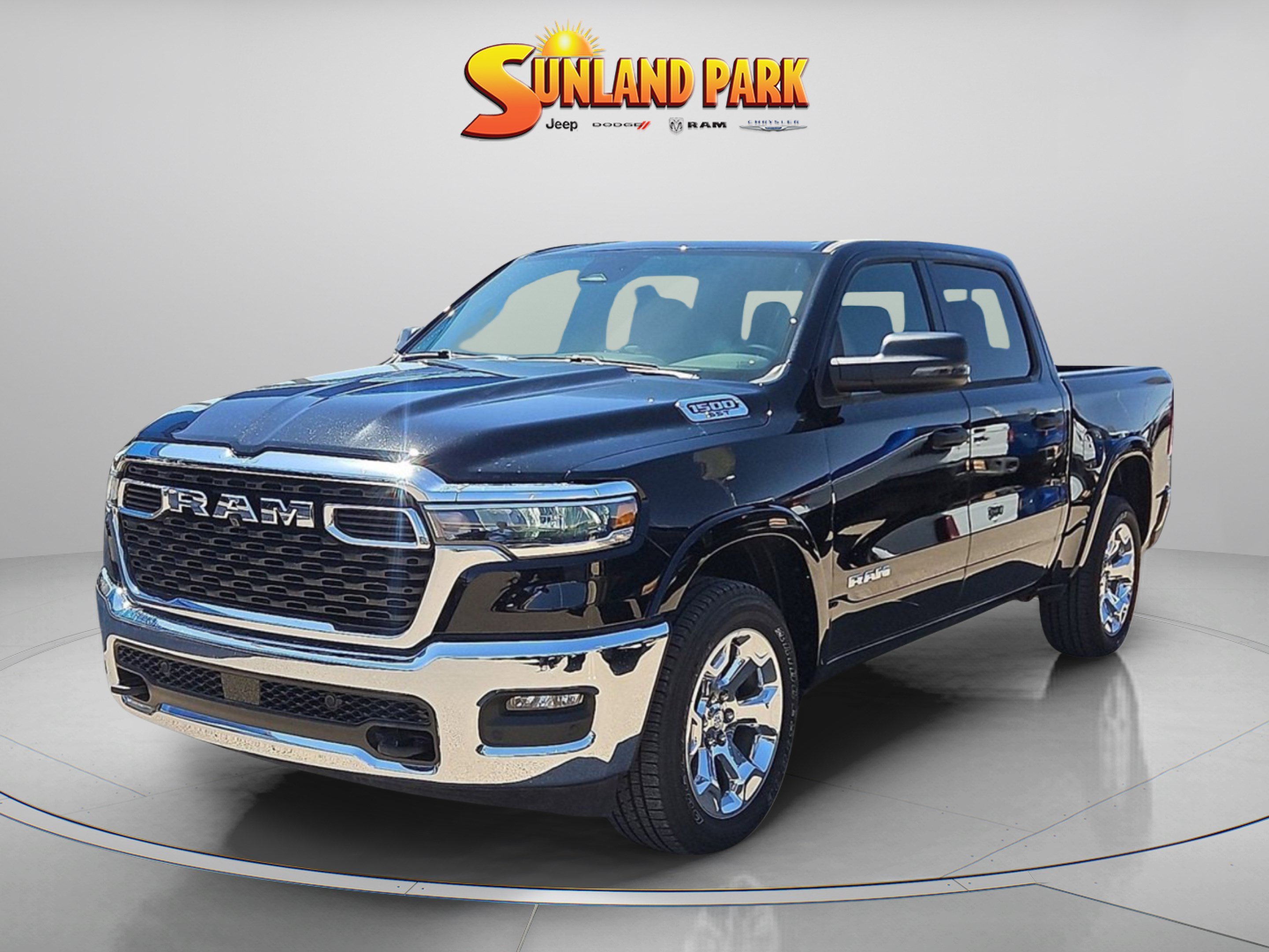 Used 2025 Diamond Black Crystal Pearlcoat Ram Big Horn/Lone Star image 2