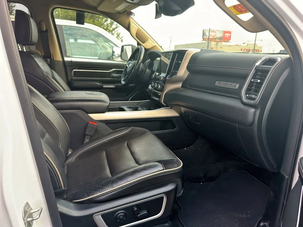 Used 2021 Bright White Clearcoat Ram Laramie image 15