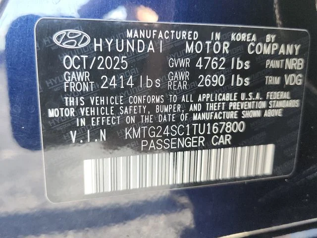 Used 2026 Blue Genesis 2.5T Prestige image 35