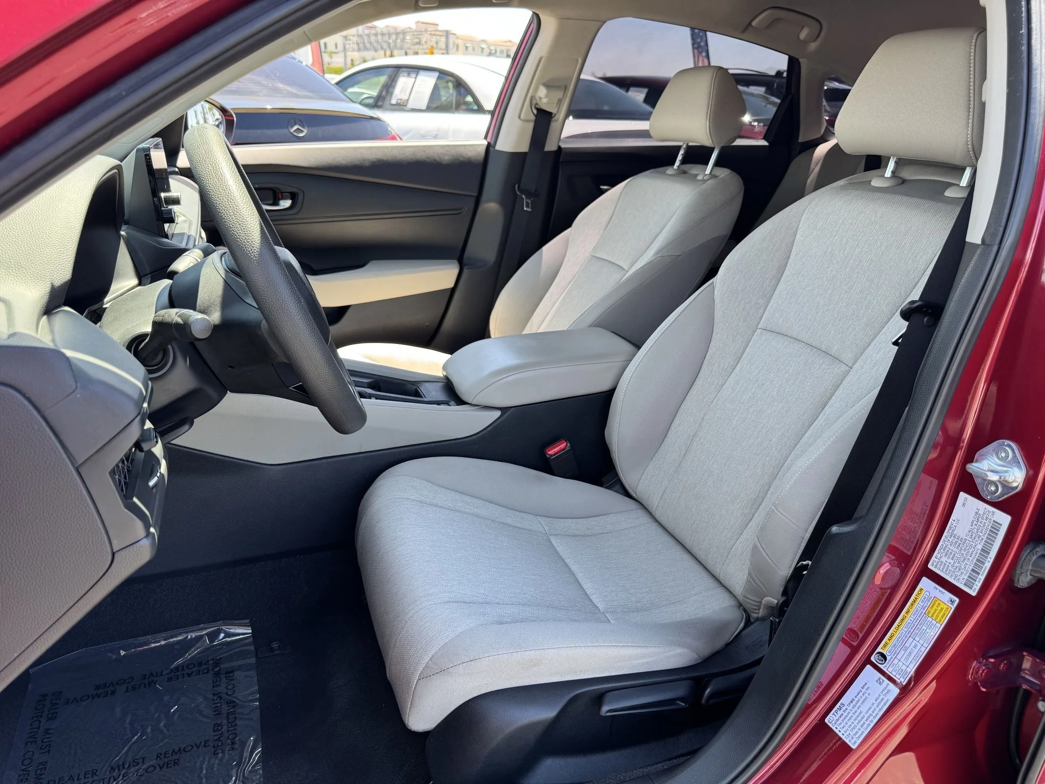 Used 2023 Radiant Red Metallic Honda LX image 12