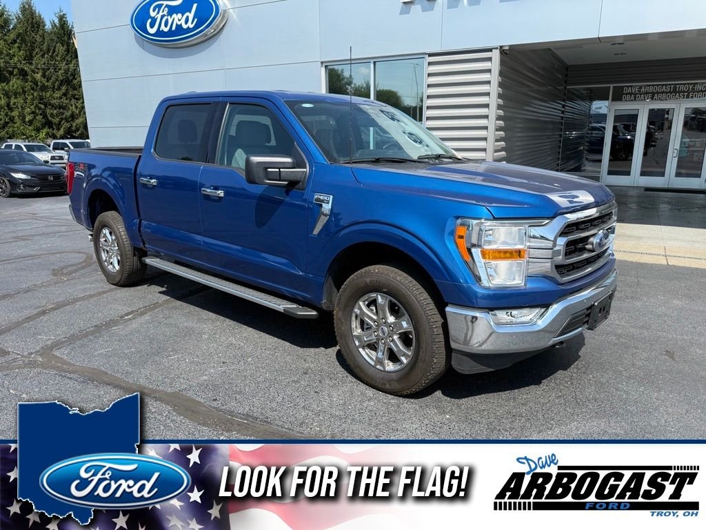 どんどん様　ブルーs Pre-Owned 2023 Ford F-150 XLT 4D SuperCrew in Troy #S17703T | Dave