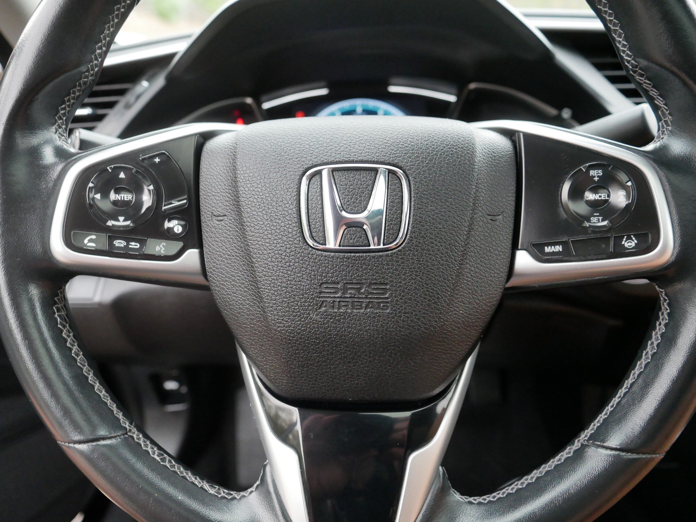 Used 2021 Cosmic Blue Metallic Honda EX image 25