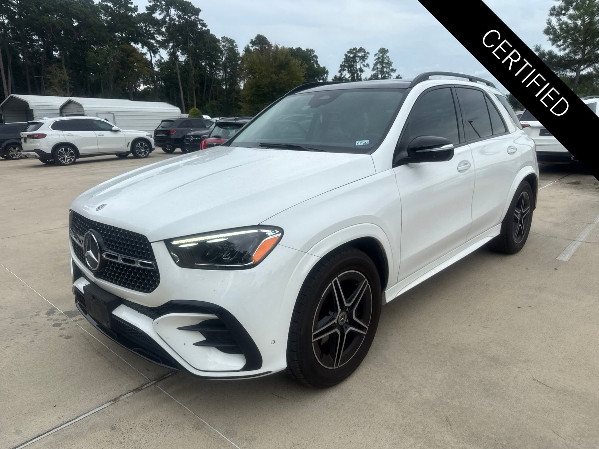 Certified Used 2024 Polar White Mercedes-Benz GLE 450 image 8