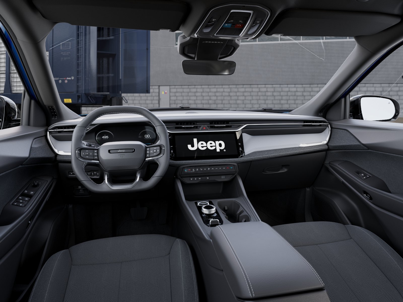 New 2026 Hydro Blue Pearl-Coat Exterior Paint Jeep Laredo image 8