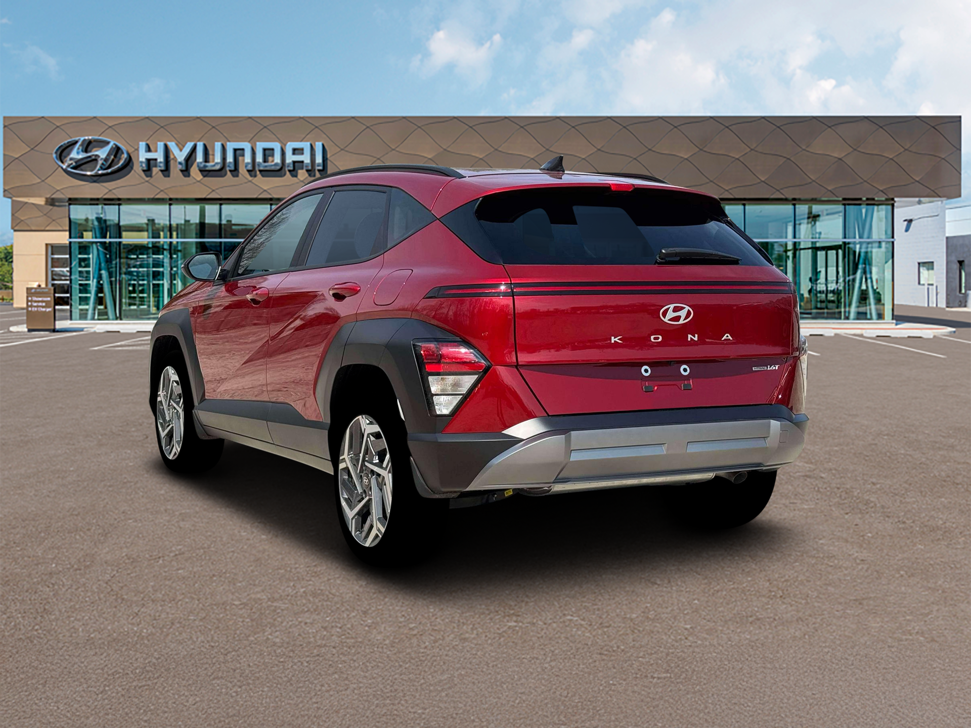 New 2026 Red Hyundai SEL Premium AWD image 5