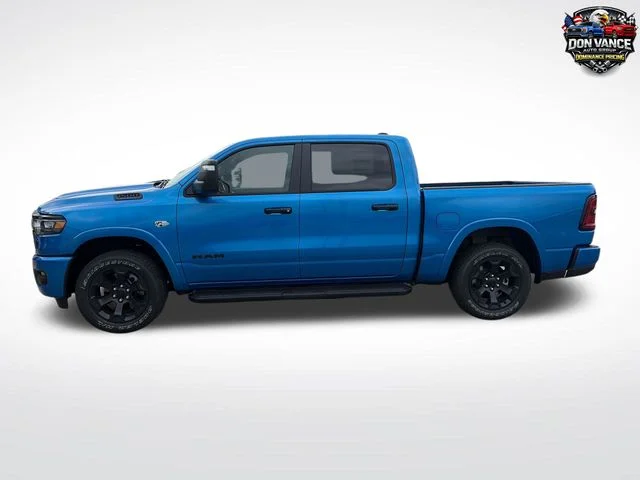 New 2026 Hydro Blue Pearl-Coat Exterior Paint RAM Big Horn/Lone Star image 2