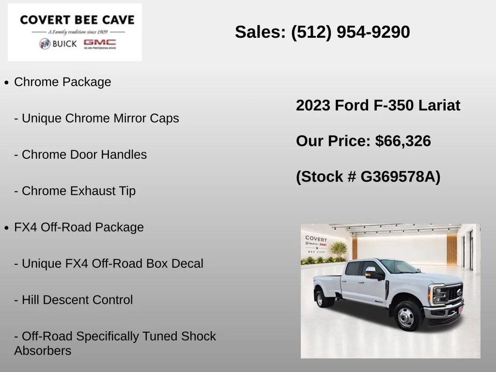 Used 2023 White Ford Lariat image 7