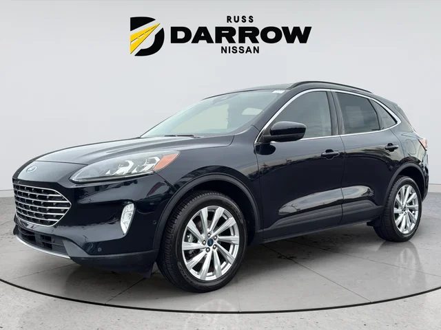 Used 2021 Blue Ford Titanium image 1