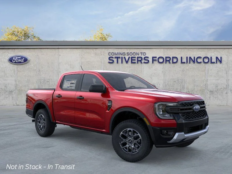 New 2026 Red Ford XLT image 1