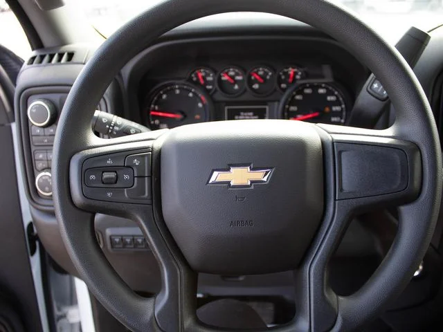 New 2025 White Chevrolet Work Truck image 8