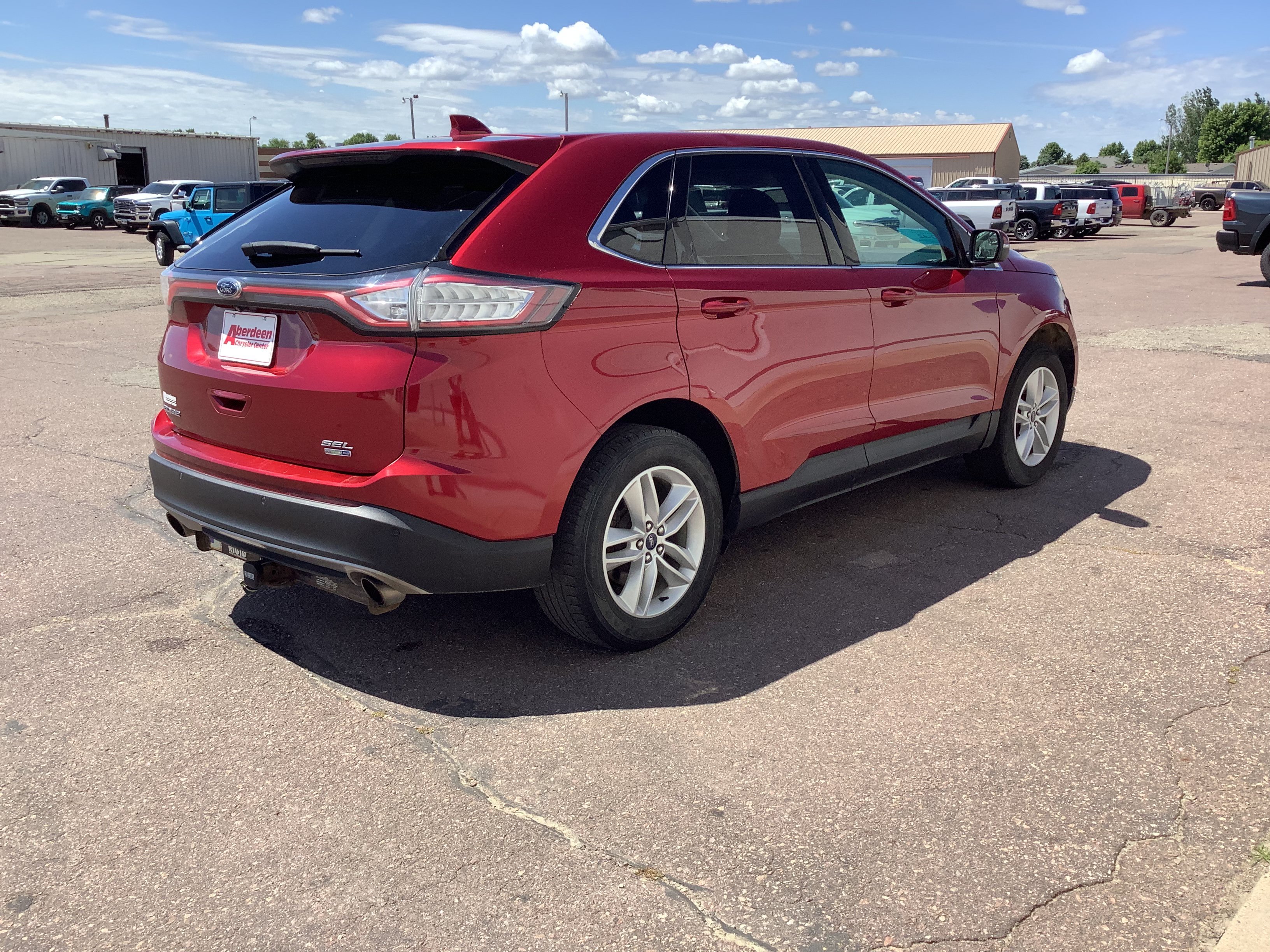 Used 2018 Red Ford SEL image 5