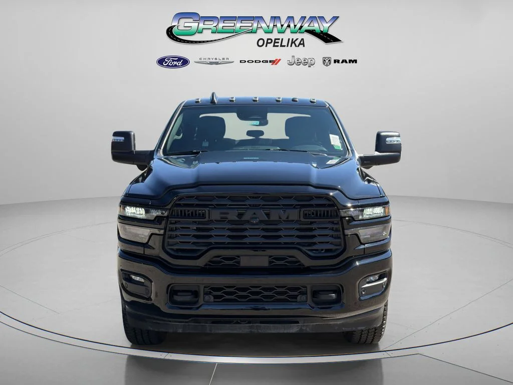 New 2025 Diamond Black Crystal Pearlcoat RAM Big Horn image 8