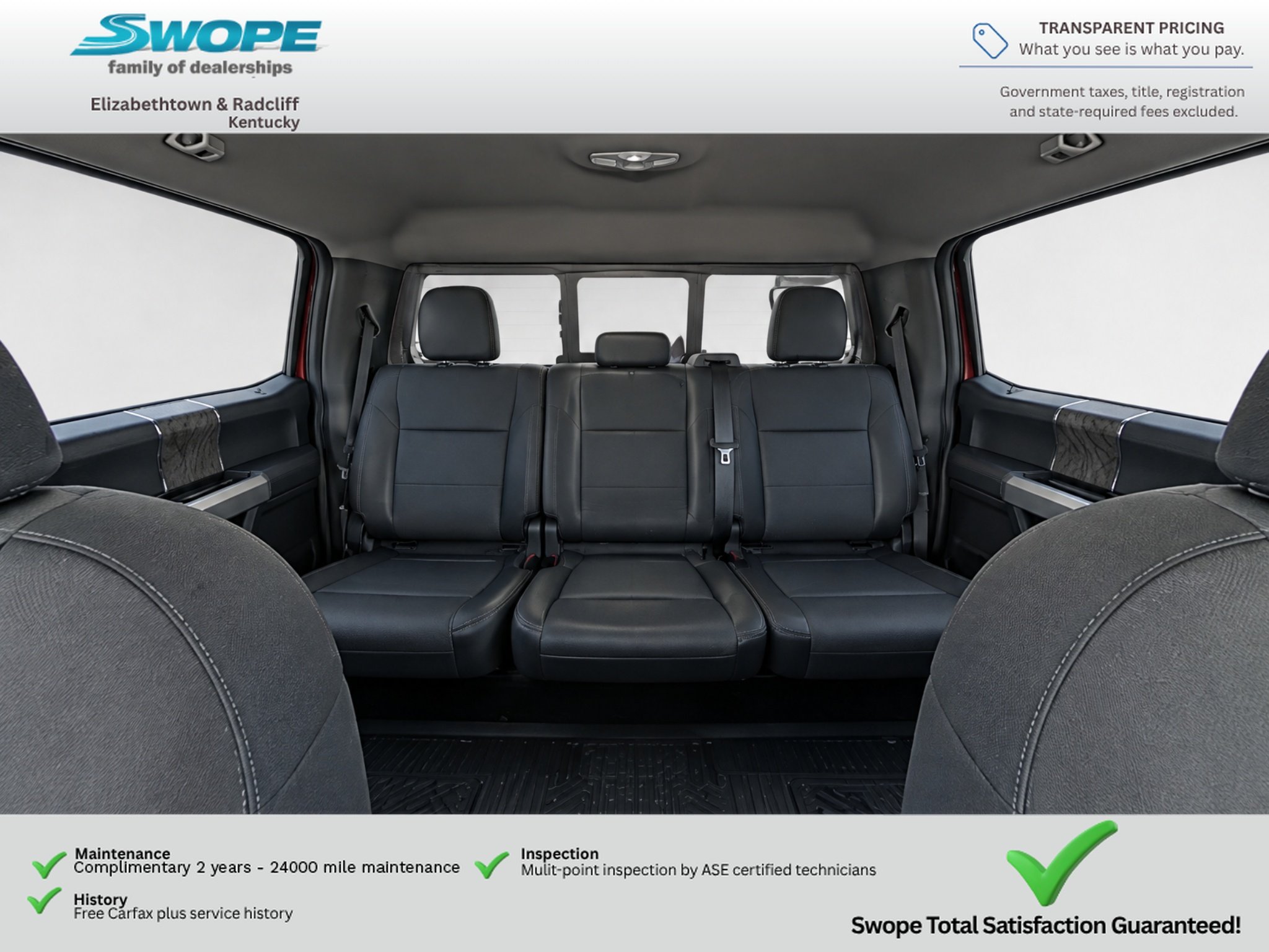 Used 2017 Bronze Fire Metallic Ford Lariat image 11