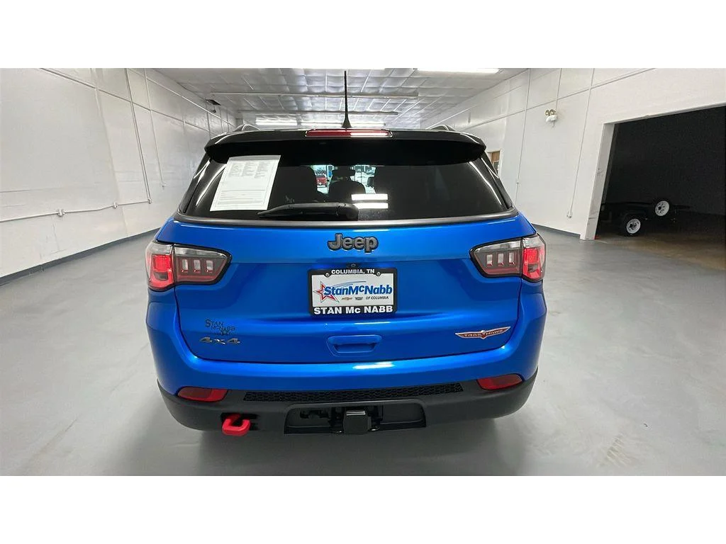 Used 2020 Laser Blue Pearlcoat Jeep Trailhawk 4WD 2.4L image 6