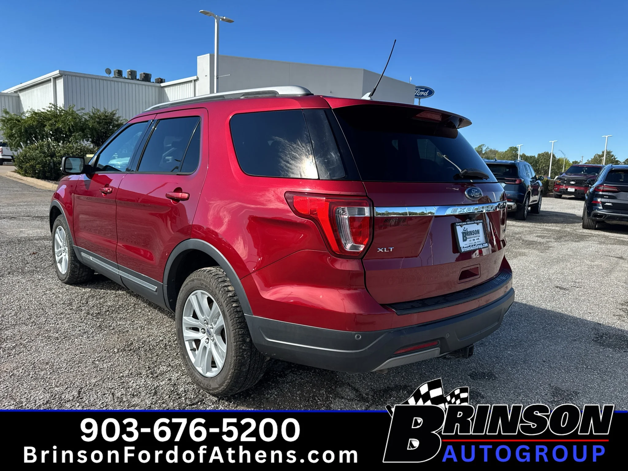 Certified Used 2019 Ruby Red Metallic Tinted Clearcoat Ford XLT image 7
