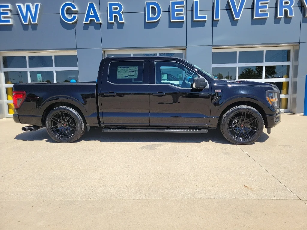 New 2026 Agate Black Metallic Ford XLT ROUSH NITEMARE SUPERCHARGED image 2