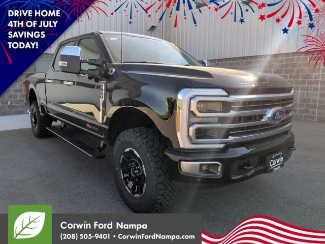 New 2026 Agate Black Metallic Ford Platinum image 1