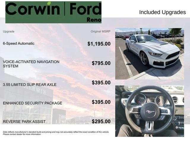 Used 2015 Oxford White Ford GT Premium image 8