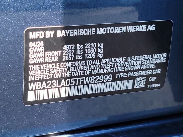 New 2026 Blue BMW 330i xDrive image 37