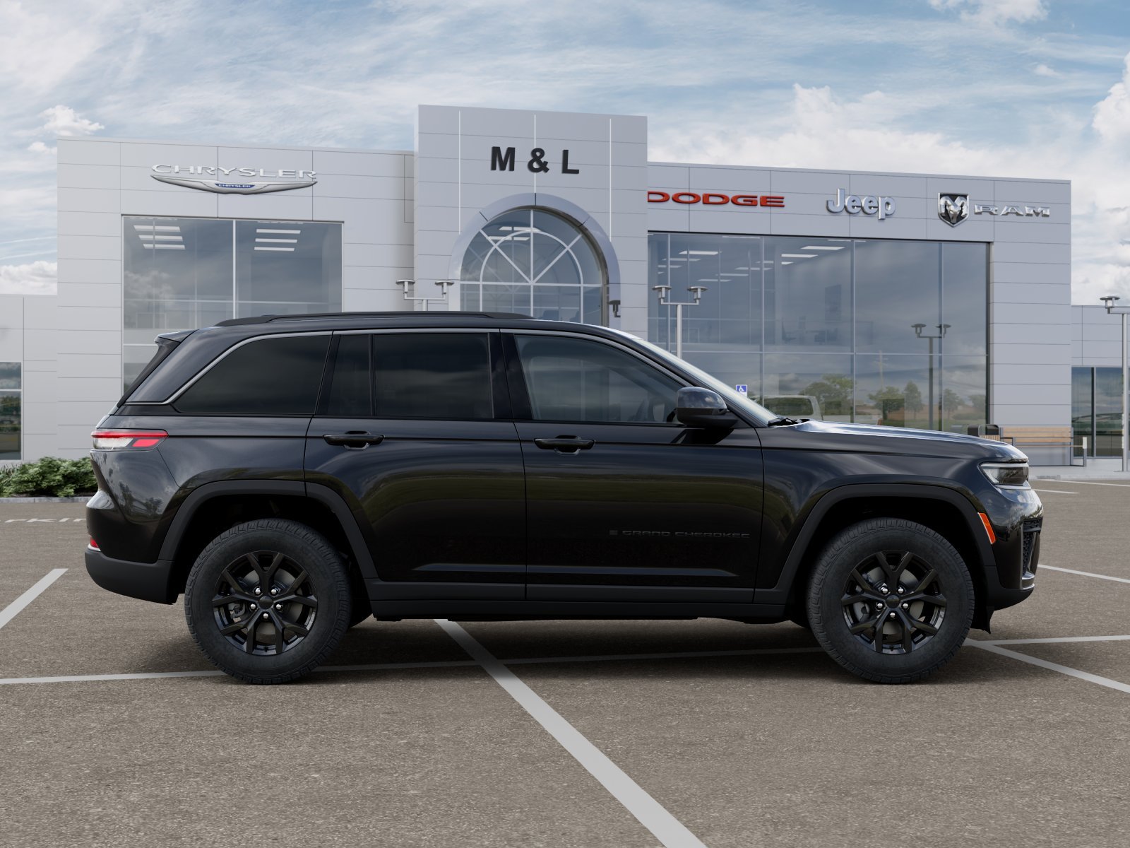 New 2026 Diamond Black Crystal Pearl-Coat Exterior Paint Jeep Altitude image 47